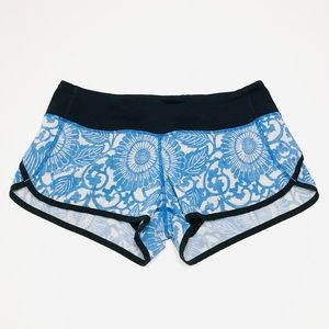 LULULEMON Blue Athletic Running Shorts • Sz 6